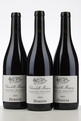 CHAMBOLLE MUSIGNY AUX ECHANGES 2022 - Duroche - 3 Bottles