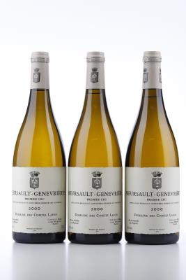 MEURSAULT GENEVRIERES 2000 - Comtes Lafon - 3 Bottles