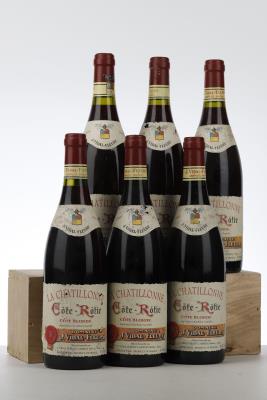 COTE ROTIE COTE BLONDE LA CHATILLONNE 1995 - Vidal Fleury - 6 Bottles