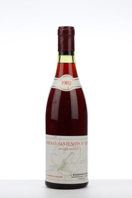 VOLNAY SANTENOTS 1982 - J.Rossignol Dupont - 1 Bottle