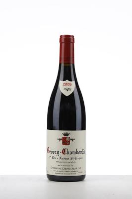 GEVREY CHAMBERTIN LAVAUX ST JACQUES 2009 - Denis Mortet - 1 Bottle