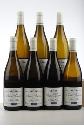 SAINT ROMAIN BLANC 2*2015 + 2*2016 + 3*2018   - Alain Gras - 7 Bottles