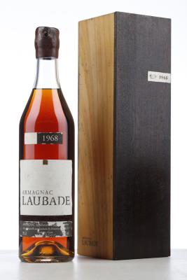 ARMAGNAC LAUBADE 1968 - Chateau de Laubade - 1 Bottle