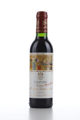 MOUTON ROTHSCHILD 1991 - 1 demi Bottle