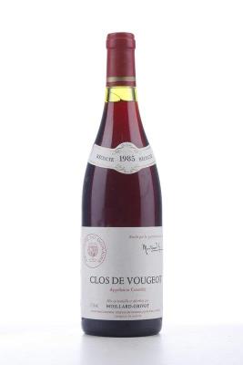 CLOS VOUGEOT 1985 - Moillard Grivot - 1 Bottle