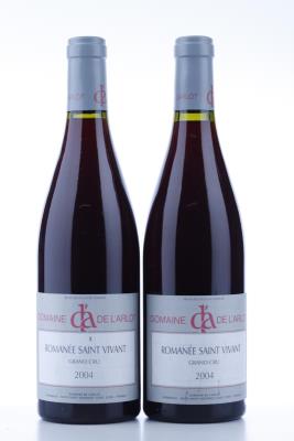 ROMANEE ST VIVANT 2004 - De L'Arlot - 2 Bottles