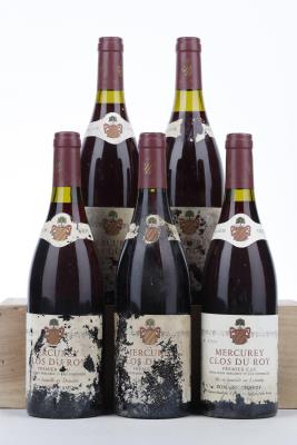 MERCUREY CLOS DU ROI 1995 - Chanzy - 5 Bottles