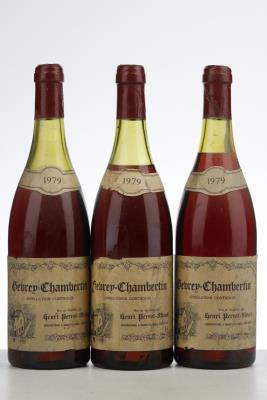 GEVREY CHAMBERTIN 1979 - Henri Perrot Minot - 3 Bottles
