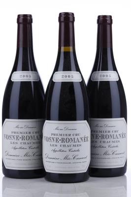 VOSNE ROMANEE LES CHAUMES 2005 - Meo Camuzet - 3 Bottles