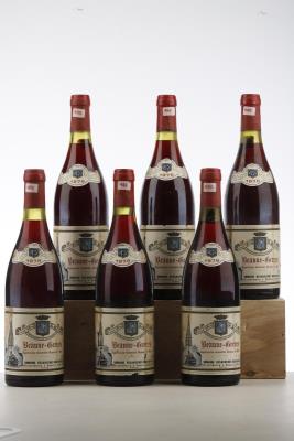 BEAUNE GREVES 1976 - Besancenot Mathouillet - 6 Bottles
