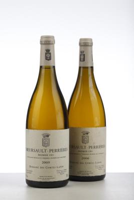 MEURSAULT PERRIERES 1*2005 + 1*2006   - Comtes Lafon - 2 Bottles