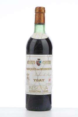 YGAY RESERVA 1960 - Marques de Murrieta - 1 Bottle