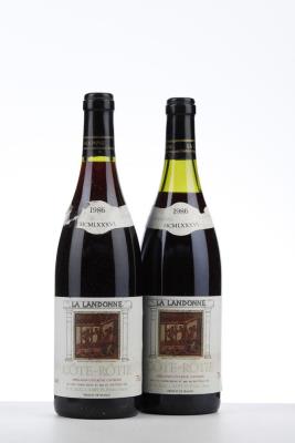 COTE ROTIE LA LANDONNE 1986 - Guigal - 2 Bottles