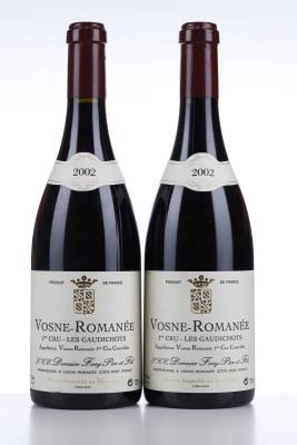 VOSNE ROMANEE LES GAUDICHOTS 2002 - Domaine Forey - 2 Bottles