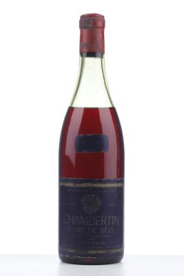 CHAMBERTIN CLOS DE BEZE 1970 - Pierre Gelin - 1 Bottle