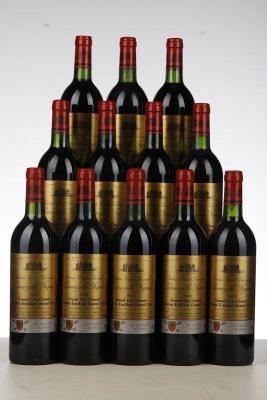 GRAND BARRAIL LAMARZELLE FIGEAC 1993 - Mc - 12 Bottles - Owc 12