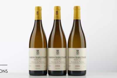 CORTON CHARLEMAGNE 2006 - Bonneau du Martray - 3 Bottles