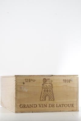 LATOUR 1998 - Mc - 12 Bottles - Owc 12