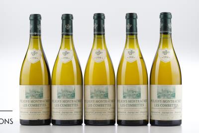 PULIGNY MONTRACHET LES COMBETTES 1998 - Jacques Prieur - 5 Bottles