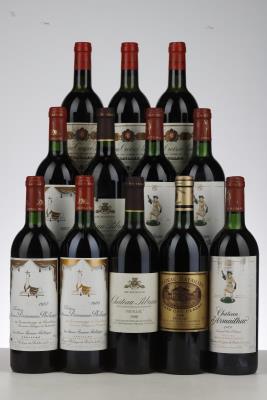 LOT BORDEAUX PAUILLAC MIXED - Mc - 12 Bottles