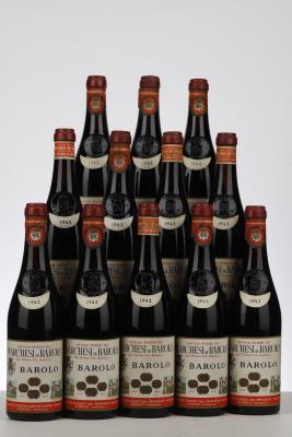 BAROLO 1943 - Marchesi di Barolo - 12 Bottles