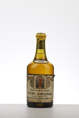 VIN JAUNE D'ARBOIS 1989 - Abbaye de Saint Laurent Jean Marie Dole - 1 x 0,62Ltr