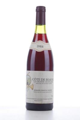 COTE DE BEAUNE LA GRANDE CHATELAINE 1988 - Chantal Lescure - 1 Bottle