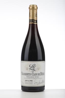 CHAMBERTIN CLOS DE BEZE 2018 - Lucien Le Moine - 1 Bottle
