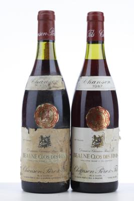 BEAUNE CLOS DES FEVES 1987 - Chanson - 2 Bottles
