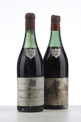 BEAUNE TEURONS 1959 - Chanson - MB - 2 Bottles