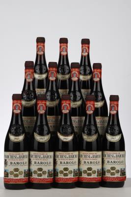 BAROLO 1967 - Marchesi di Barolo - 12 Bottles