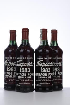 NIEPOORT VINTAGE PORT 1983 - Niepoort - 4 Bottles