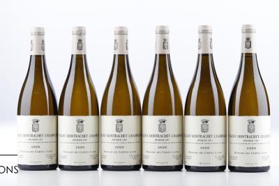PULIGNY MONTRACHET CHAMP GAIN 2000 - Comtes Lafon - 6 Bottles