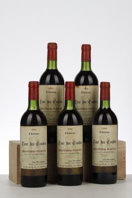 TOUR DES COMBES 1982 - Mc - 5 Bottles