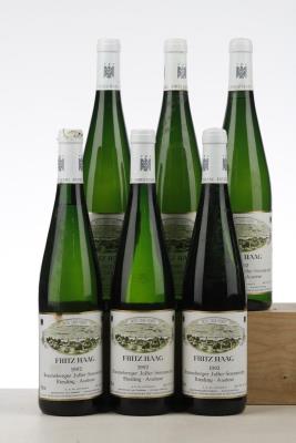 BRAUNEBERGER JUFFER SONNENUHR RIESLING AUSLESE 1992 - Fritz Haag - 6 Bottles