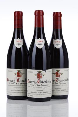GEVREY CHAMBERTIN LES CHAMPEAUX 2000 - Denis Mortet - 3 Bottles