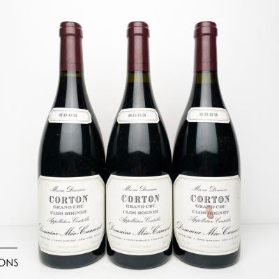 CORTON CLOS ROGNET 2003 - Meo Camuzet - 3 Bottles
