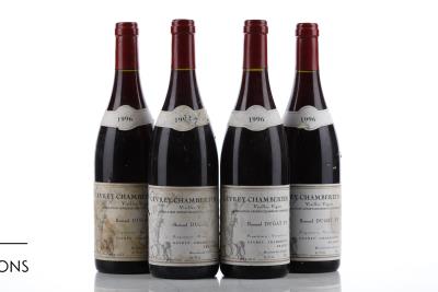 GEVREY CHAMBERTIN VIEILLES VIGNES 1996 - Bernard Dugat Py - 4 Bottles