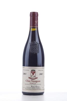 CLOS VOUGEOT 2003 - Bertrand Ambroise - 1 Bottle