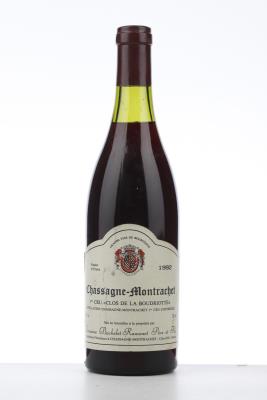 CHASSAGNE MONTRACHET ROUGE CLOS DE LA BOUDRIOTTE 1992 - Bachelet Ramonet - 1 Bottle