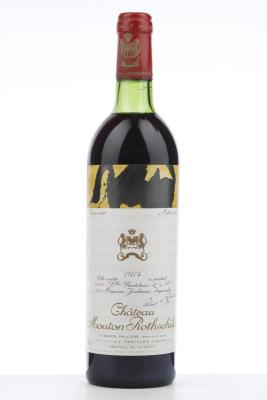 MOUTON ROTHSCHILD 1974 - Mc - 1 Bottle