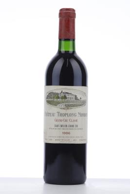 TROPLONG MONDOT 1986 - Mc - 1 Bottle