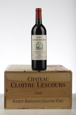 CLOITRE LESCOURS 1999 - Mc - 12 Bottles - Owc 12