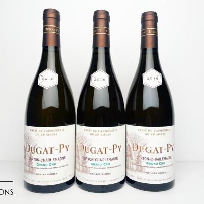 CORTON CHARLEMAGNE 2016 - Dugat Py - 3 Bottles