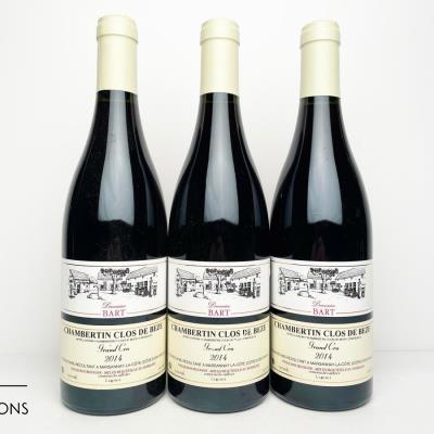 CHAMBERTIN CLOS DE BEZE 2014 - Domaine Bart - 3 Bottles