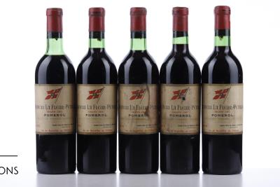 LA FLEUR PETRUS 1970 - 5 Bottles