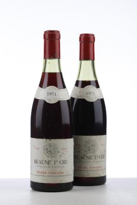 BEAUNE 1ER CRU 1971 - Pierre Fontaine - 2 Bottles
