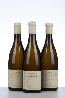 CHASSAGNE MONTRACHET BLANC ABBAYE DE MORGEOT 2020 - Pierre Yves Collin Morey - 3 Bottles