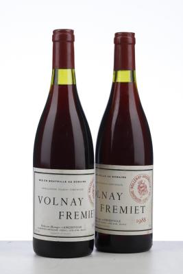 VOLNAY FREMIET 1988 - Marquis d'Angerville - 2 Bottles