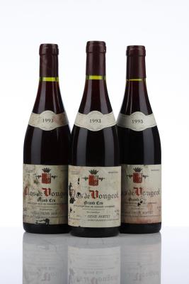 CLOS DE VOUGEOT 1993 - Denis Mortet - 3 Bottles
